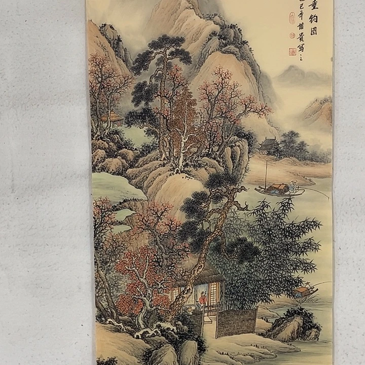 国画国画作品集的故事