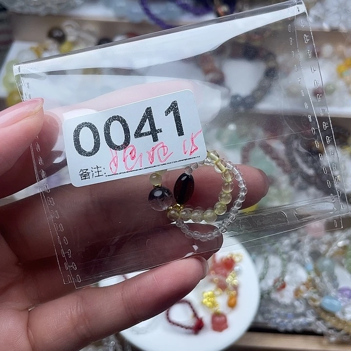 未镶嵌手链水晶婳*