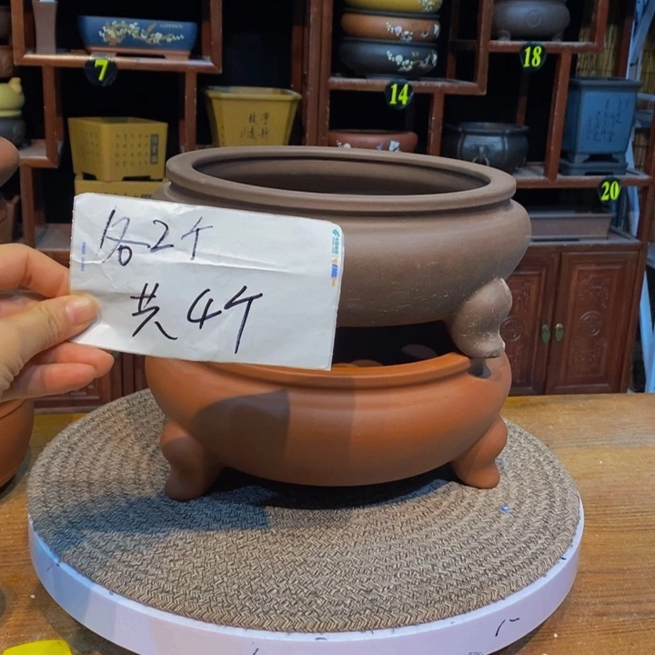 紫砂花盆紫砂艺术