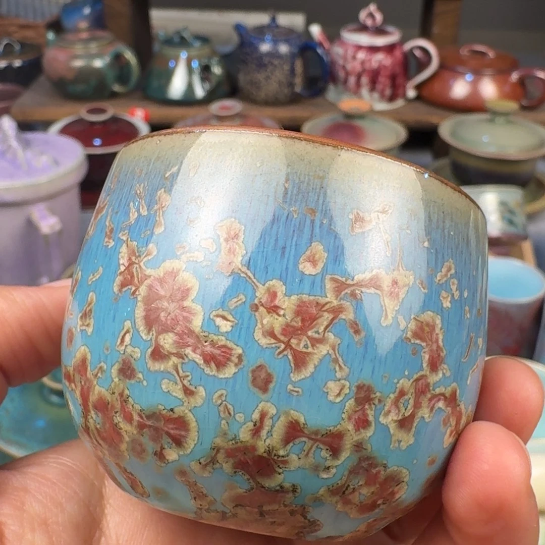 瓷片钧瓷单杯钧瓷单杯钧瓷