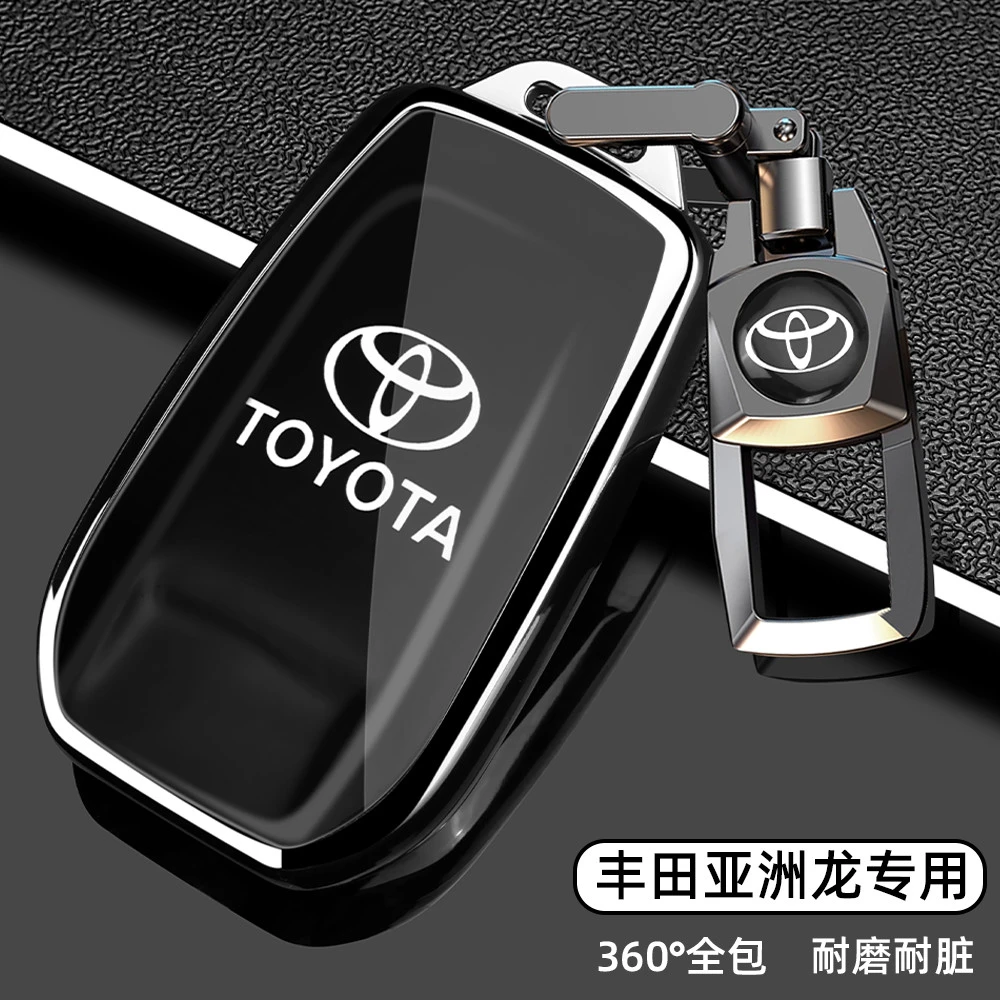 适用2024款丰田亚洲龙钥匙套19-24款双擎豪华版车专用全包扣壳男5