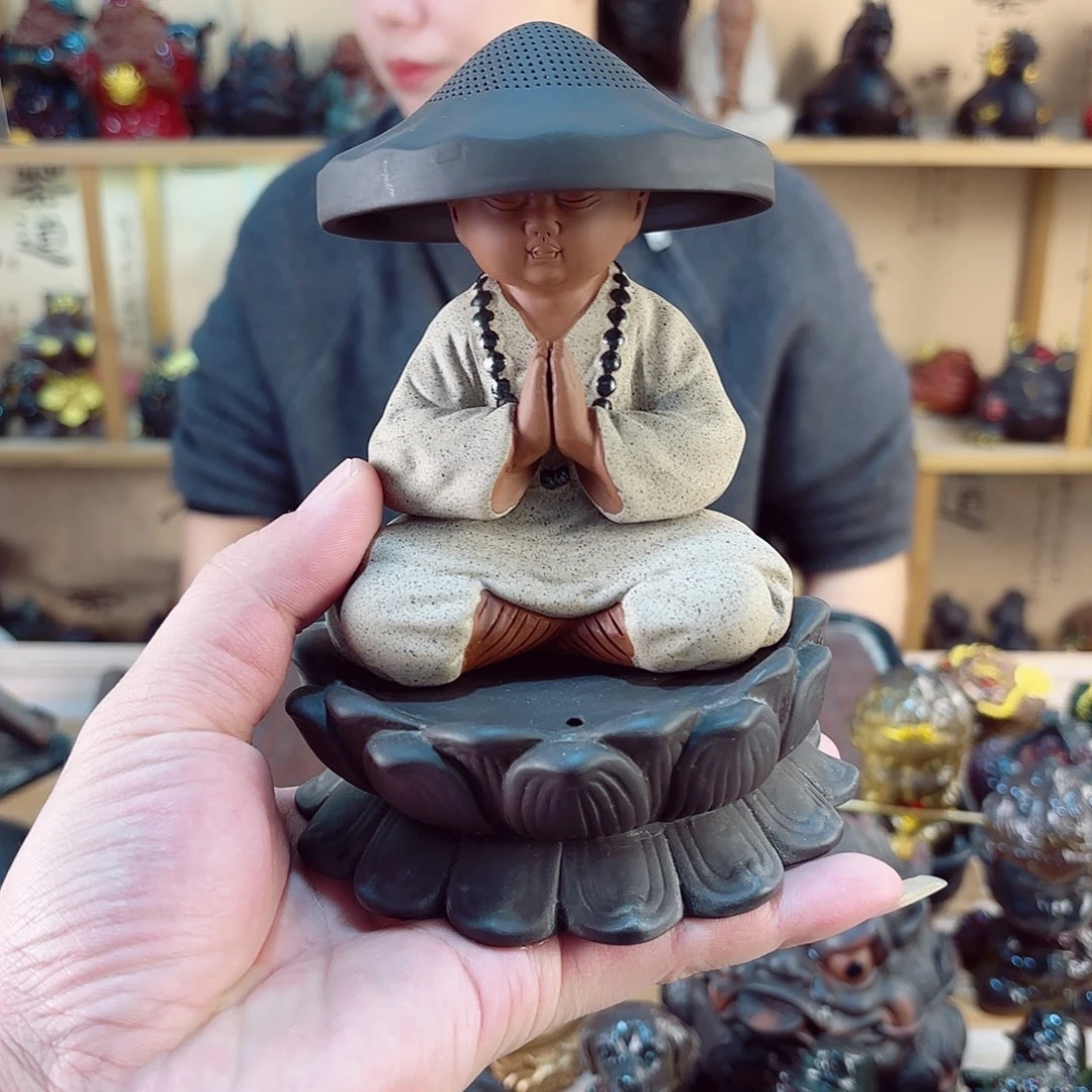 紫砂茶宠紫陶树脂茶宠摆件