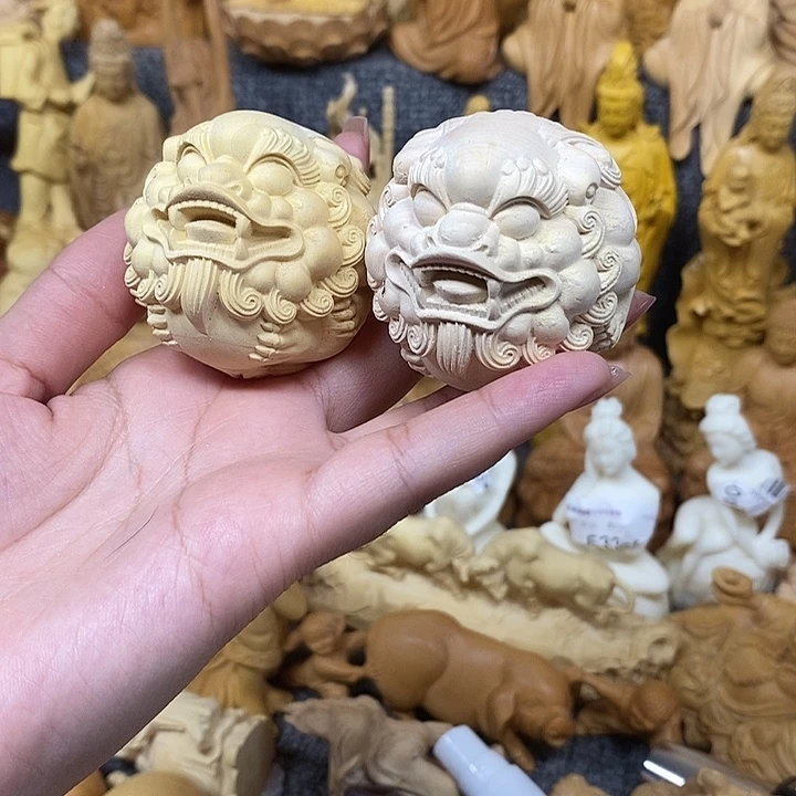 黄杨木黄杨木瑕疵貔貅