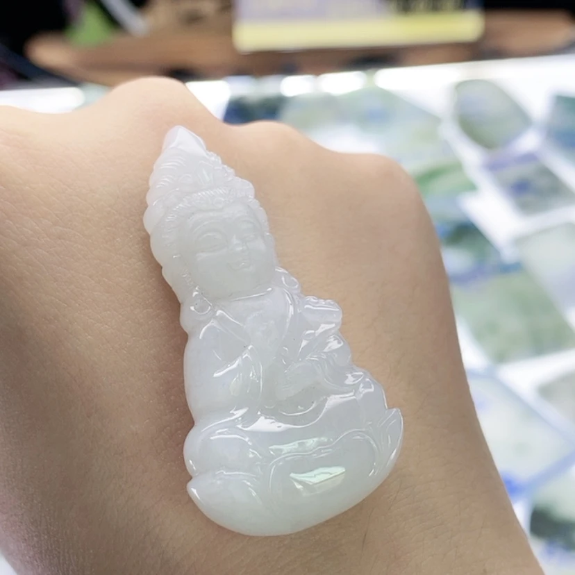 【闪购商品】定制翡翠未镶嵌翡翠片料定制未镶嵌