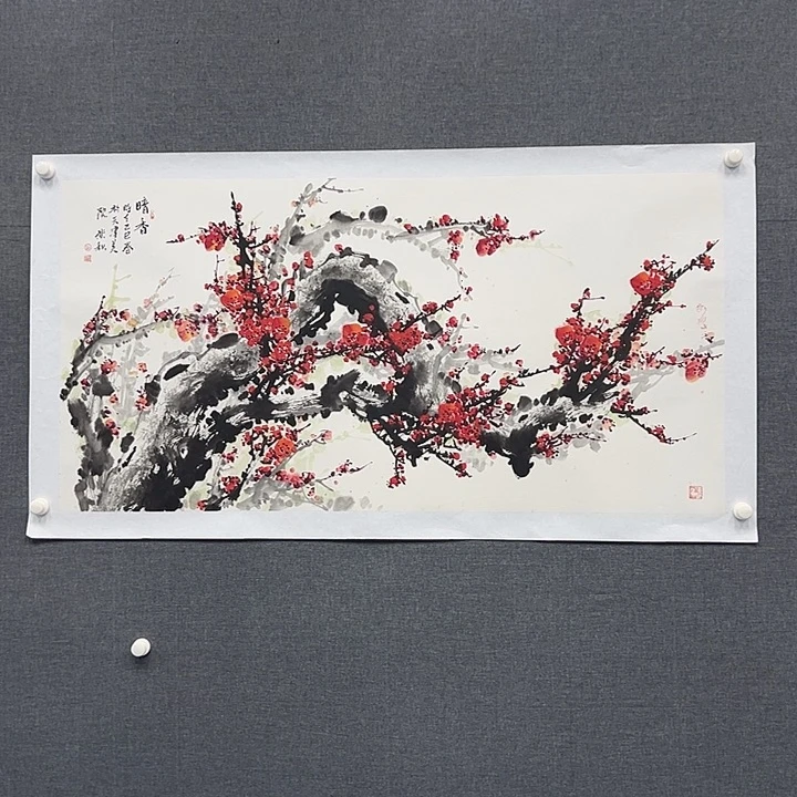 国画书画作品多次