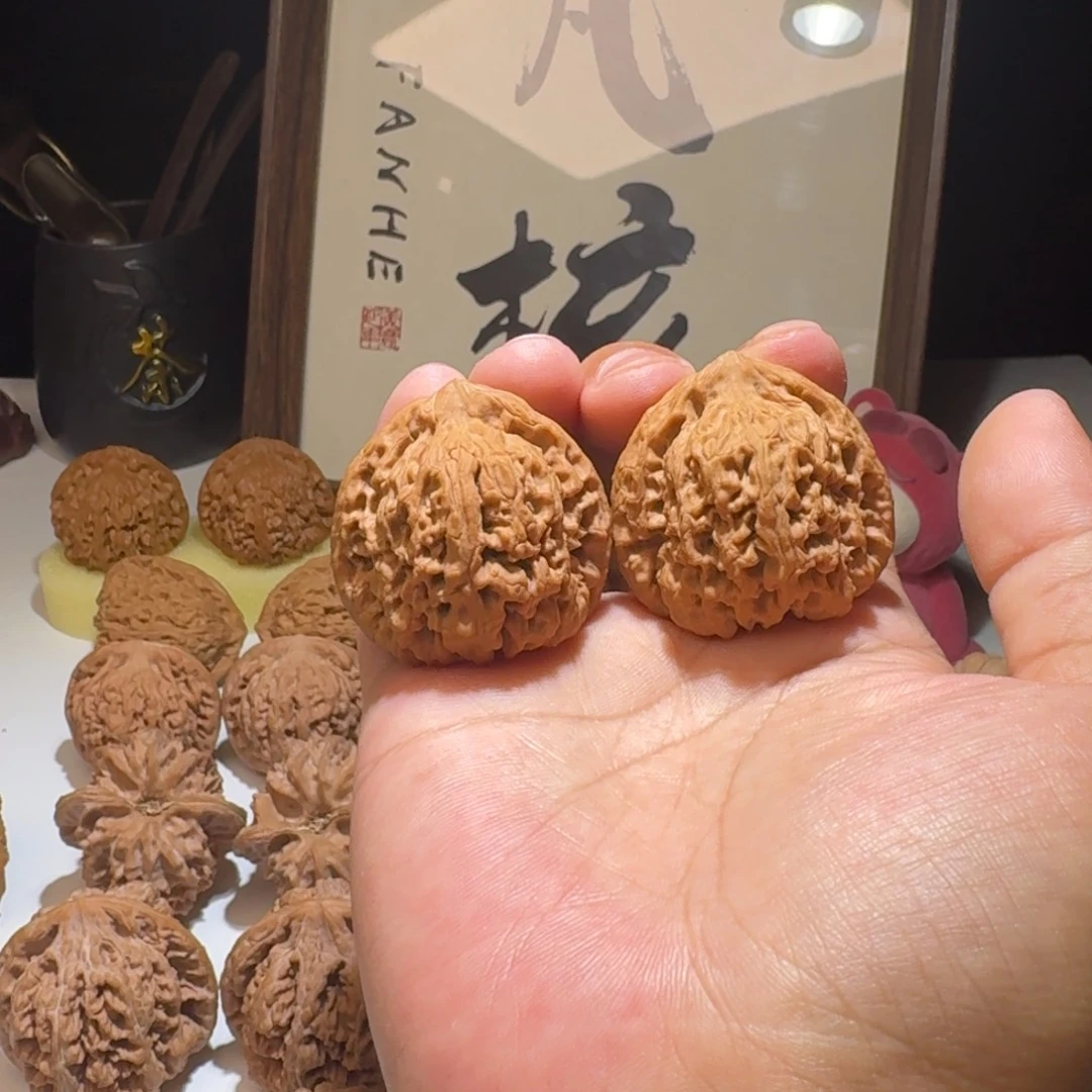 小***庄吊坠文玩核桃40逐鹿南疆石