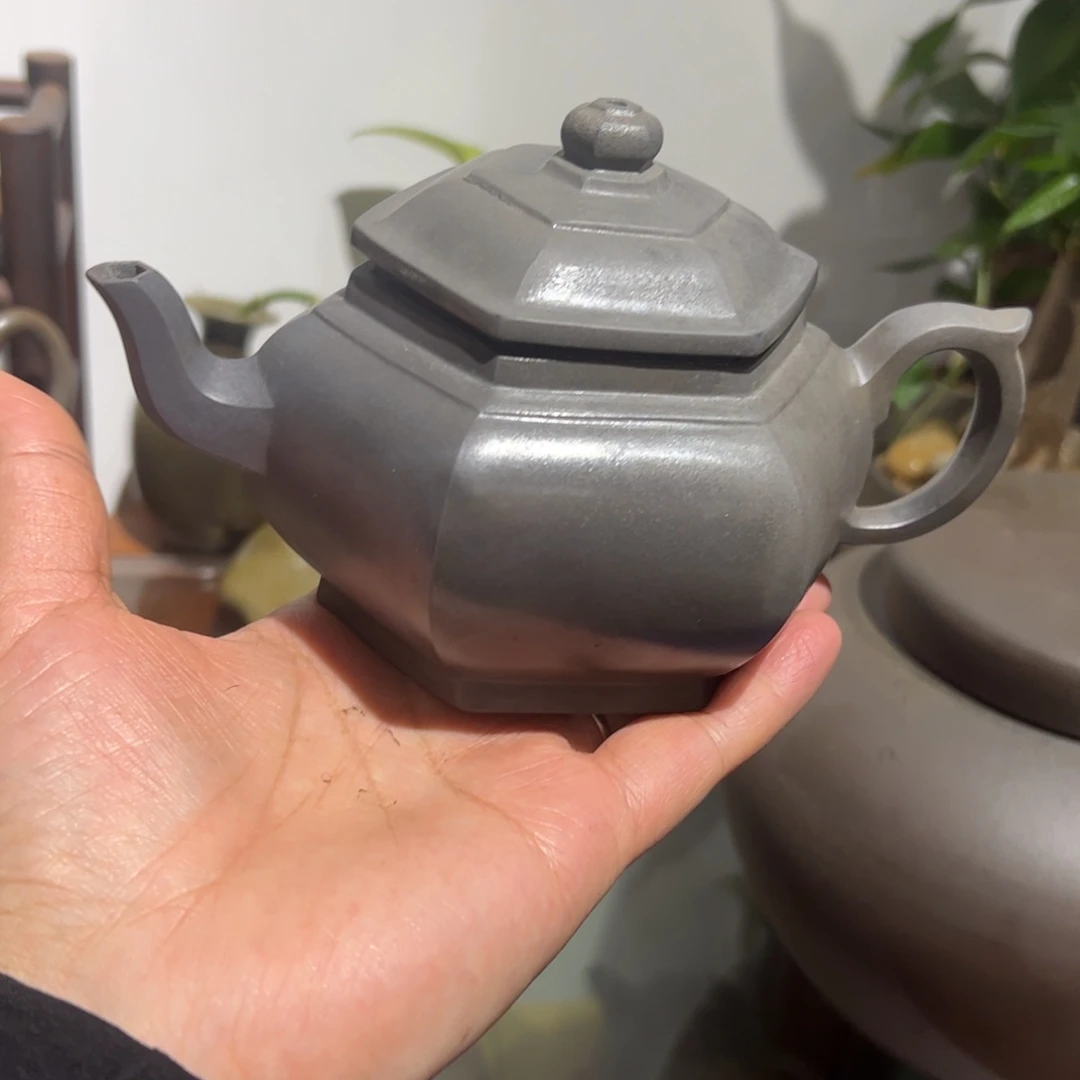 贵台龙窑柴烧茶壶98睿**鑫