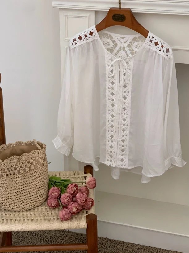 「大昕·独白画本」2025夏季新款小衫