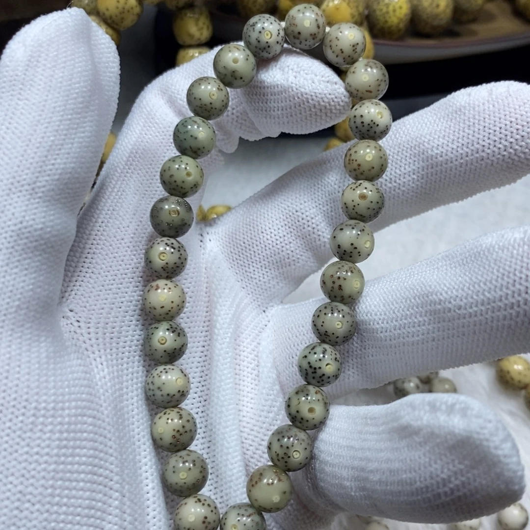 星月菩提手串石玉8圆