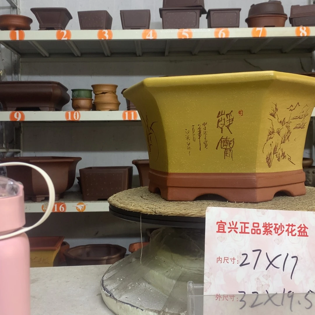 紫砂花盆精品紫砂花盆包邮