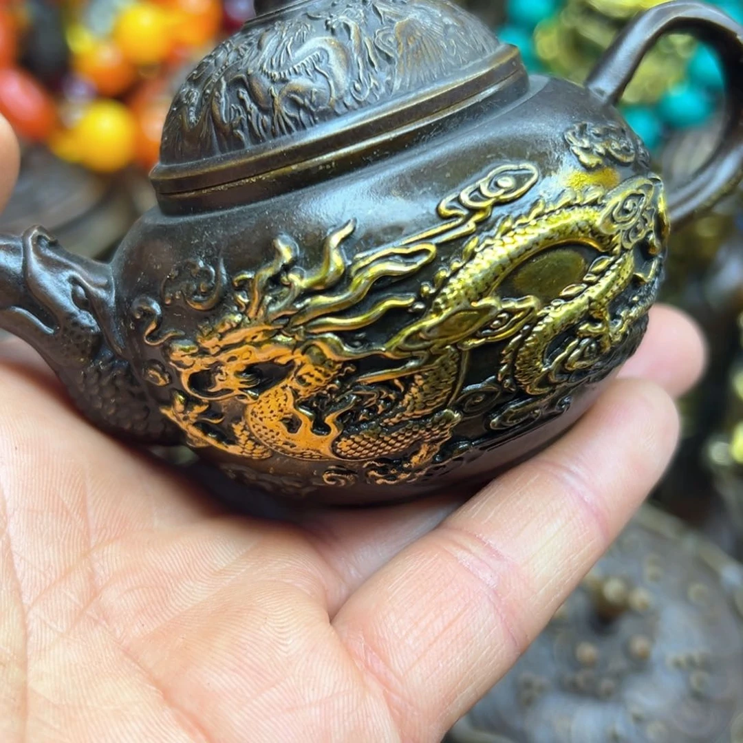 铜摆件欢迎欢迎你