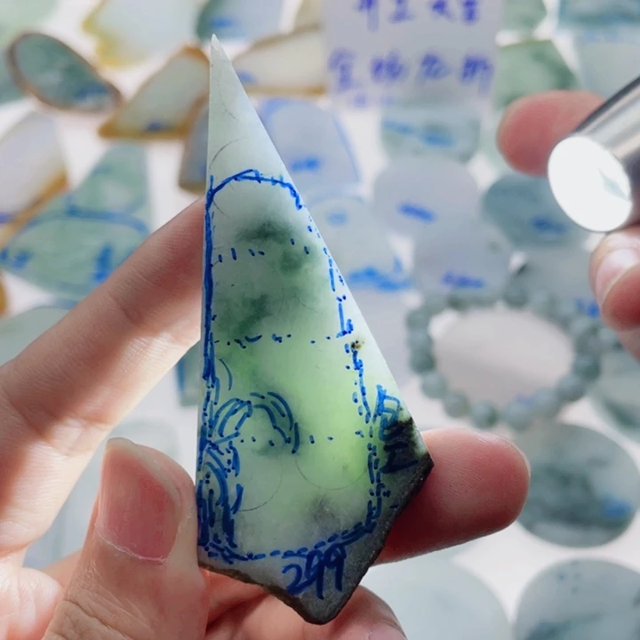 定制翡翠未镶嵌定制