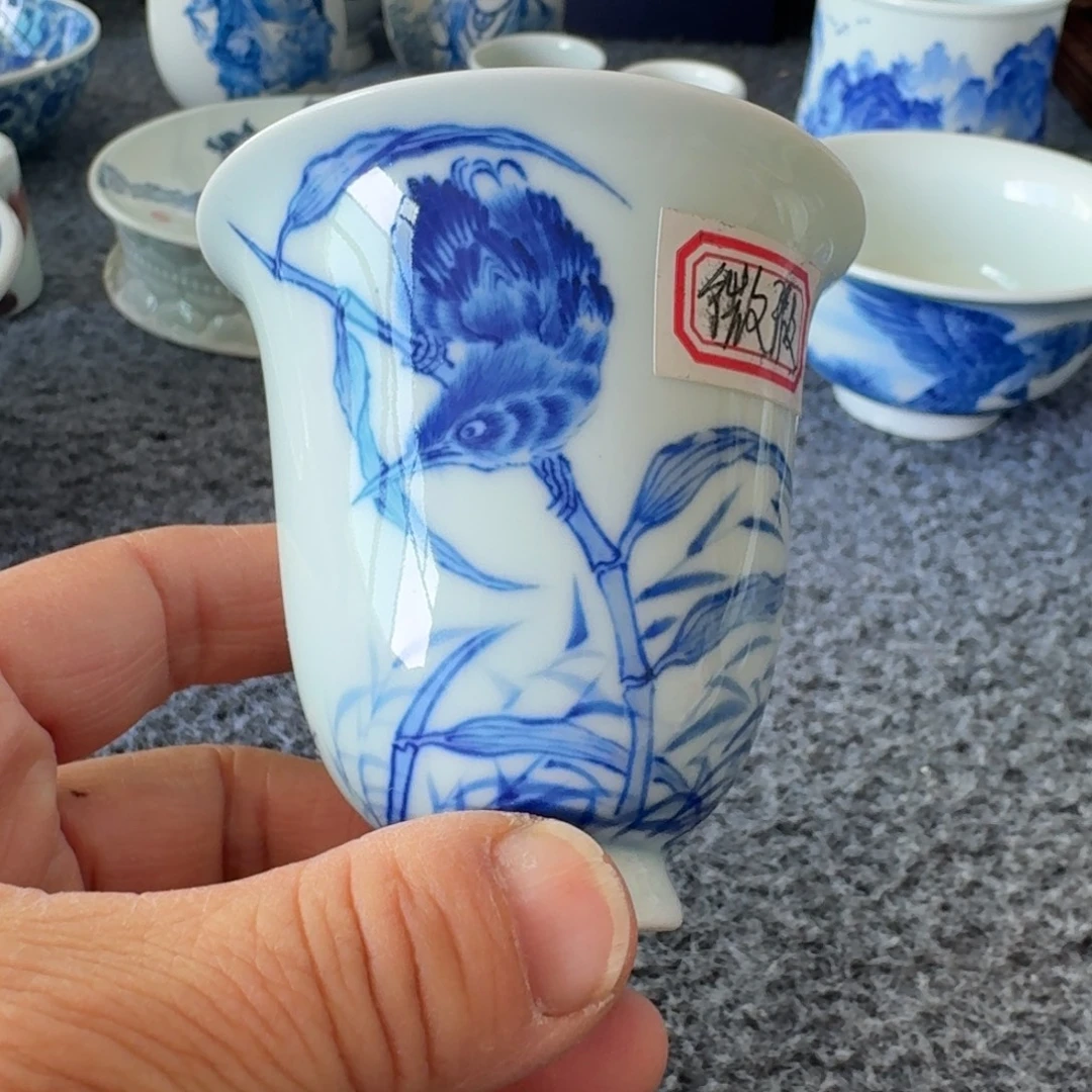 现代景德镇陶瓷手绘茶具