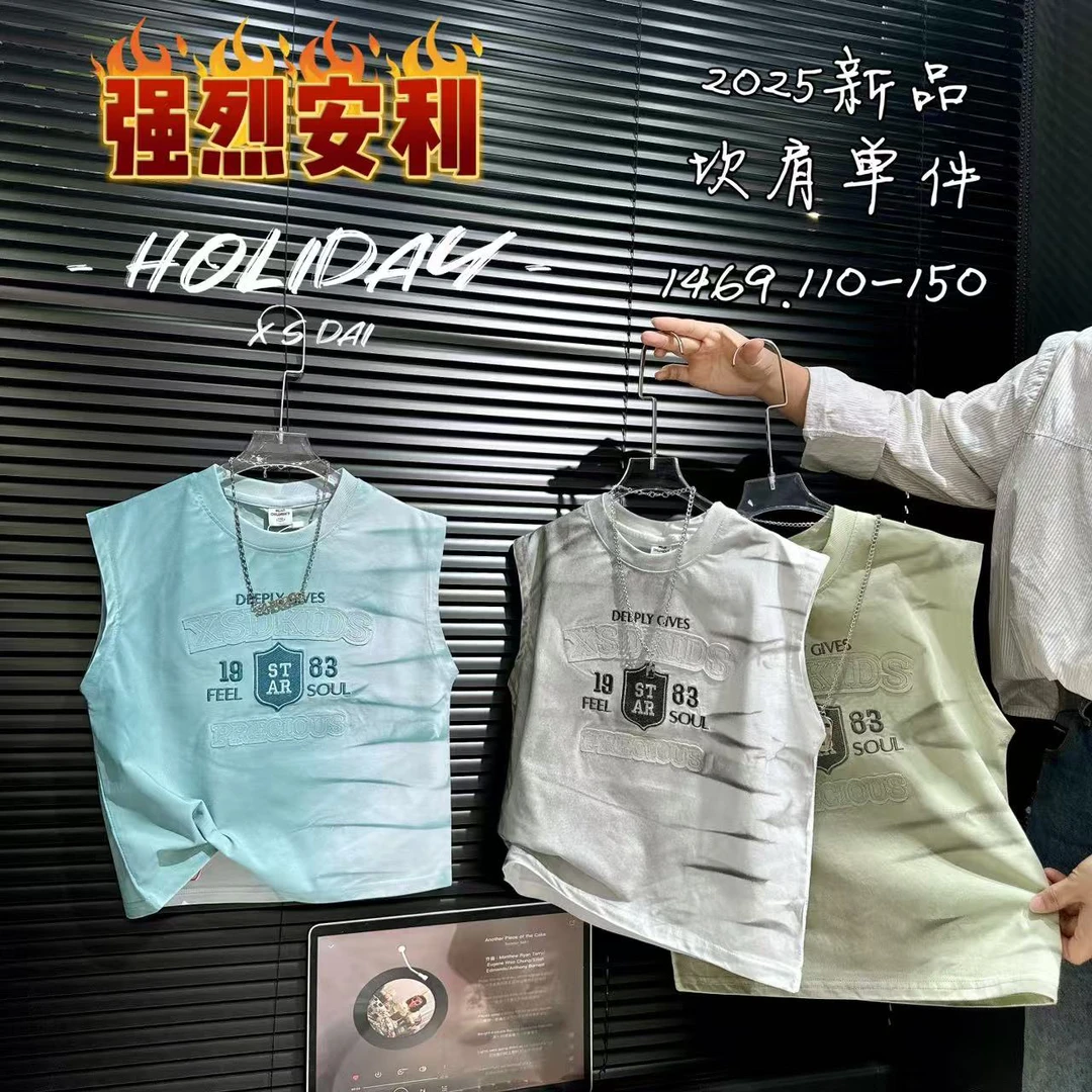 夏季潮流T恤个性扎染卡通印花