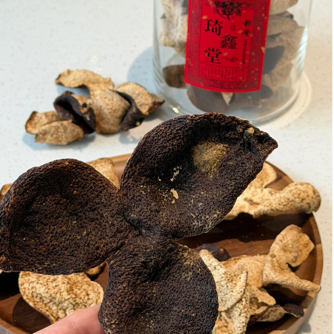 2016年新会天马驳枝 冬后狗楠 自然干仓 真年份 真产区 手工二刀