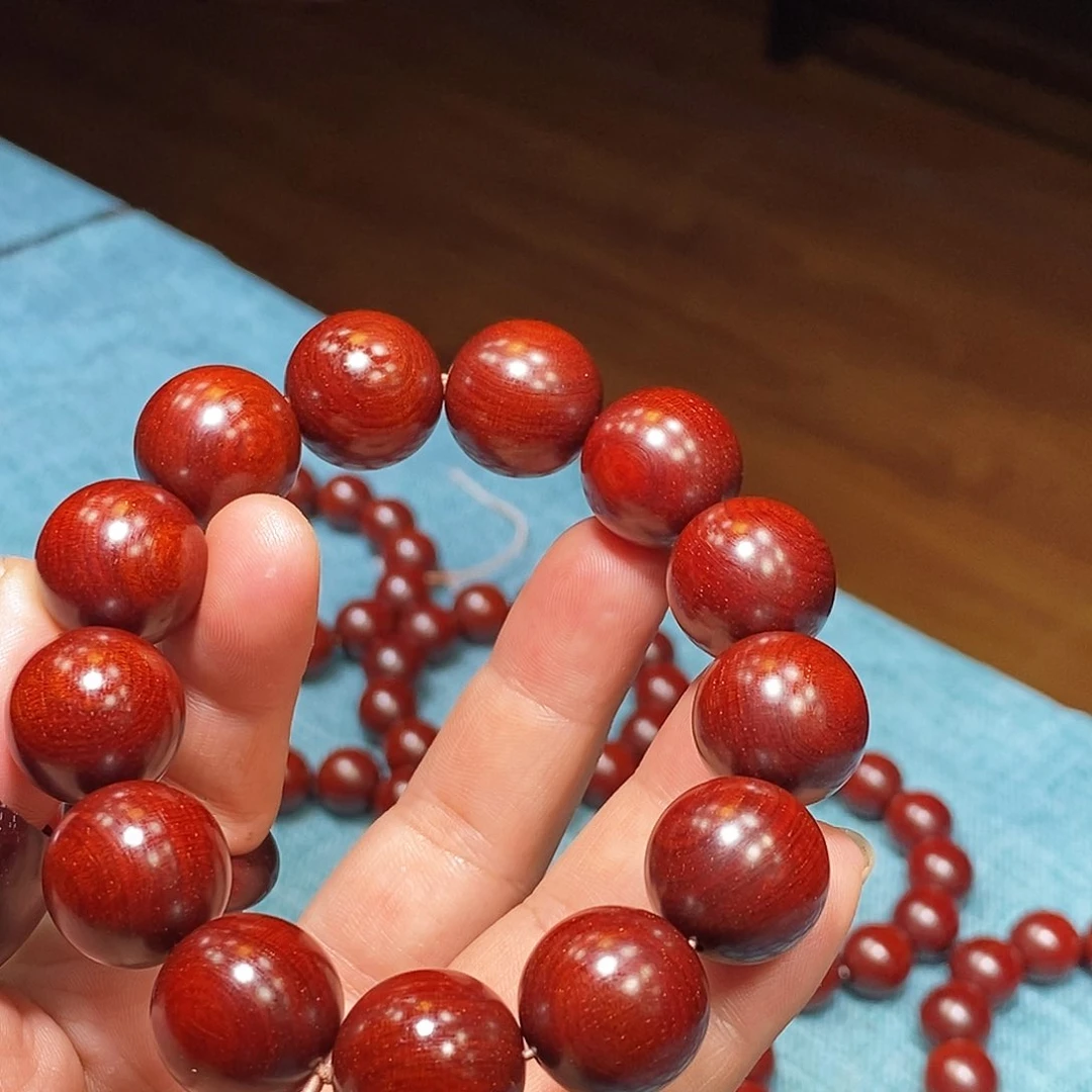 檀香紫檀（小叶紫檀）手串/手链多样性发其一小叶紫檀18兄弟鳞
