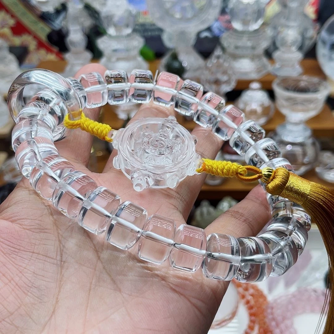 水晶颈饰未镶嵌这****美吊坠