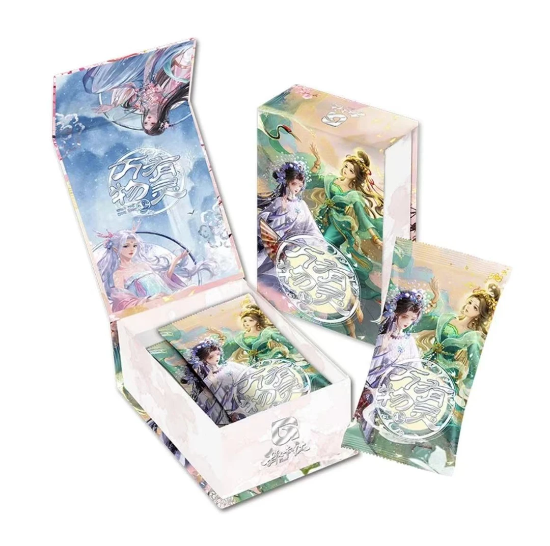 【拆包】趣卡社 万物有灵第四弹·花闻竹梦 收藏卡牌盲盒（代拆）