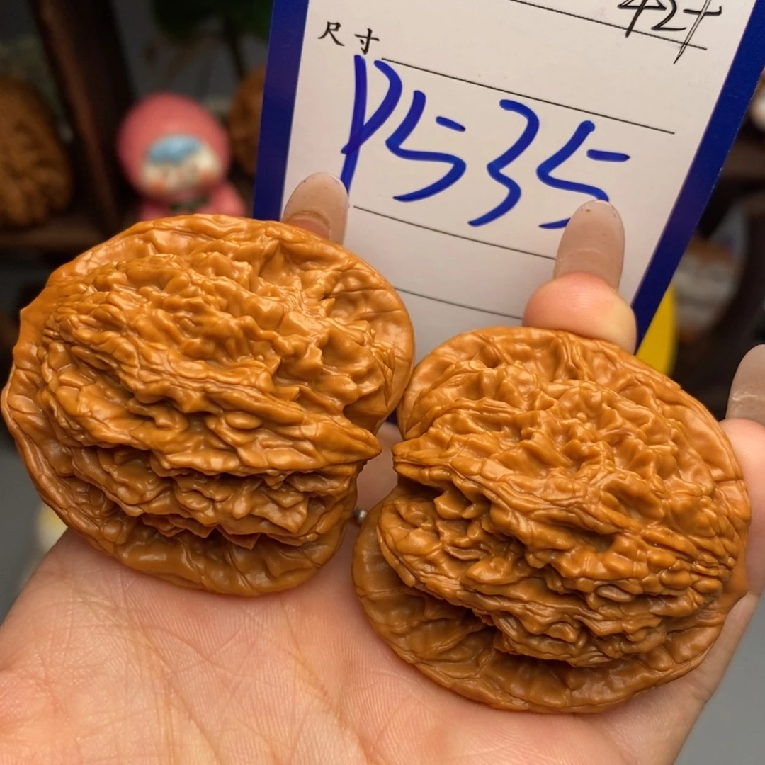 文玩核桃吊坠麦虎42