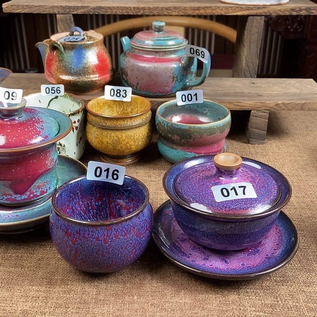 一***气瓷片钧瓷茶壶茶具