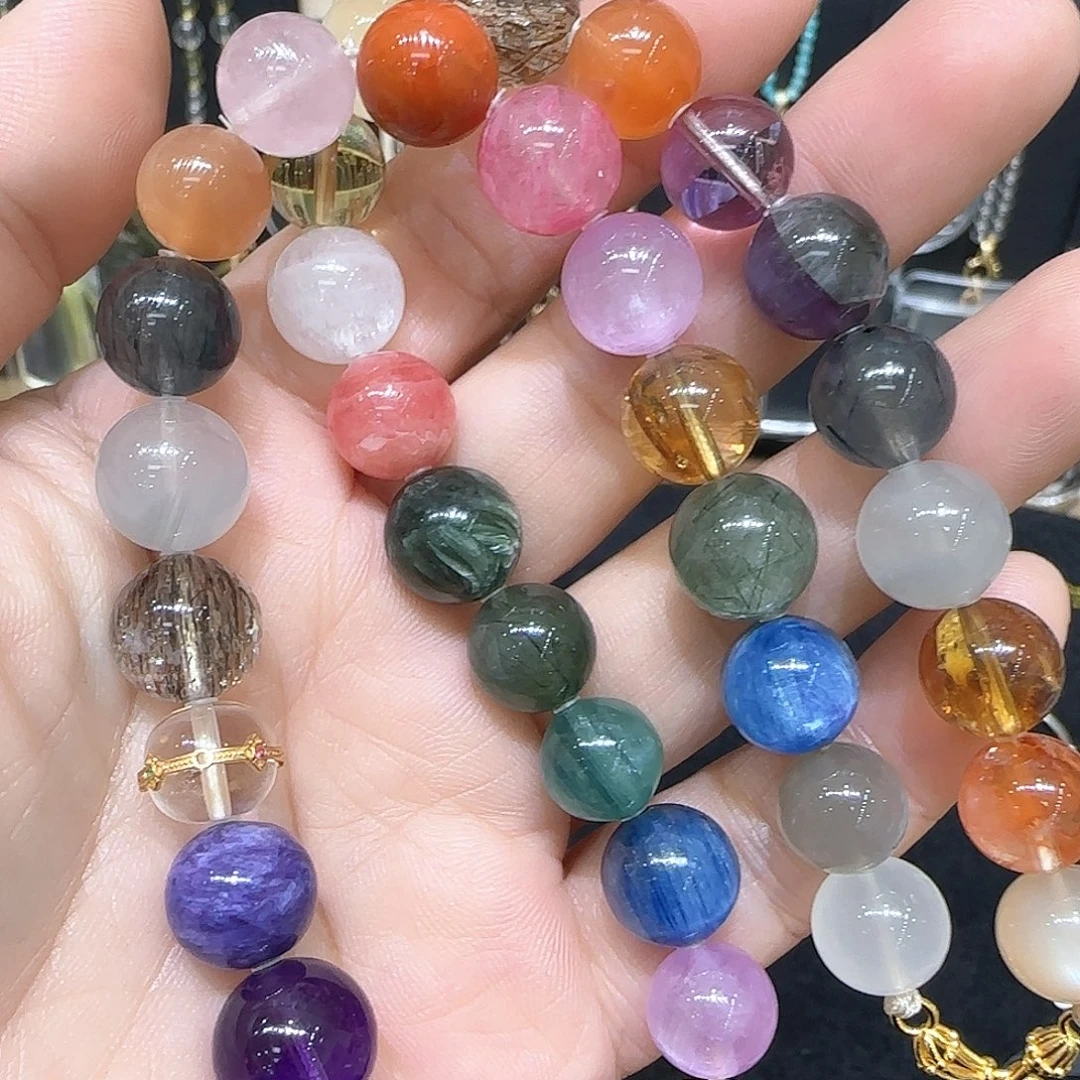 颈饰水晶未镶嵌天然