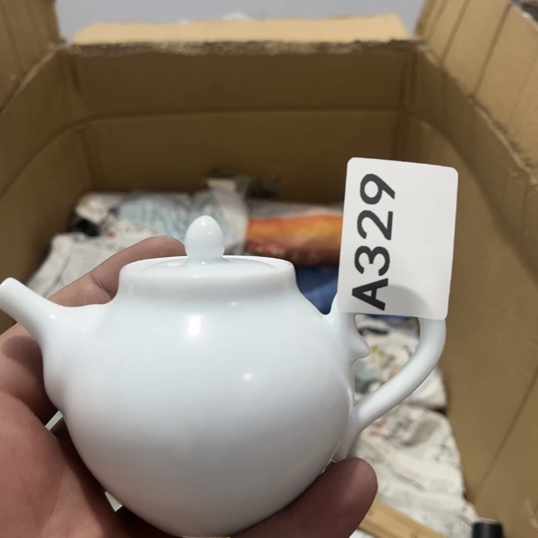瓷片茶摆件工艺品摆件666