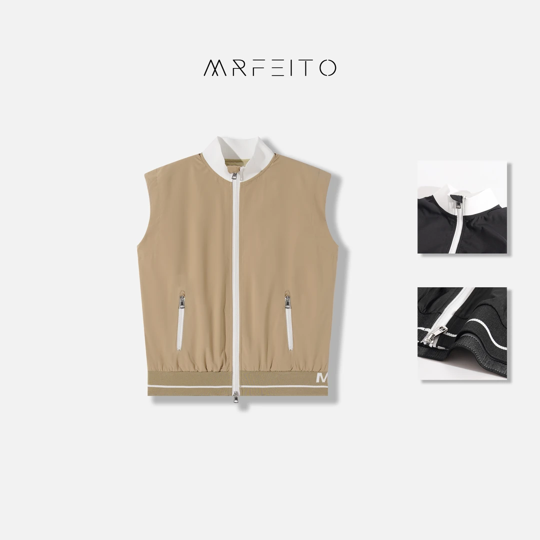 拉链女士马甲H16MA01C23913