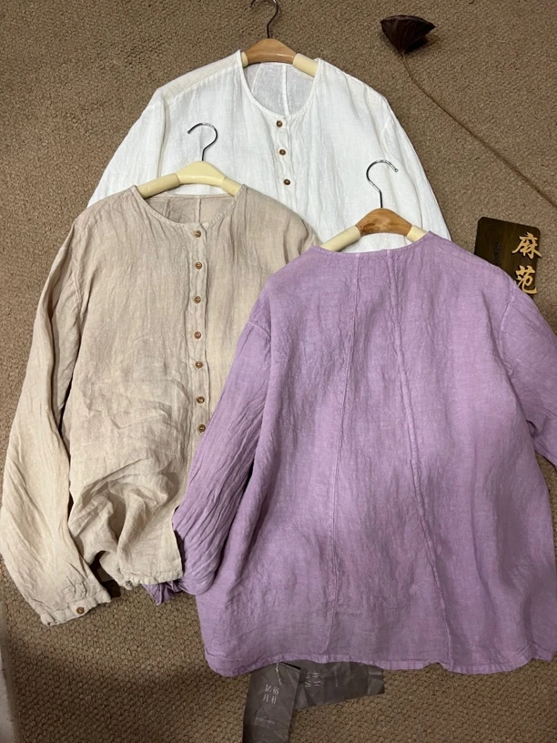 雨露麻高定开衫 0008