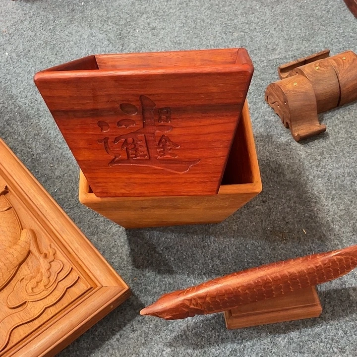 非洲紫檀（红花梨）斗