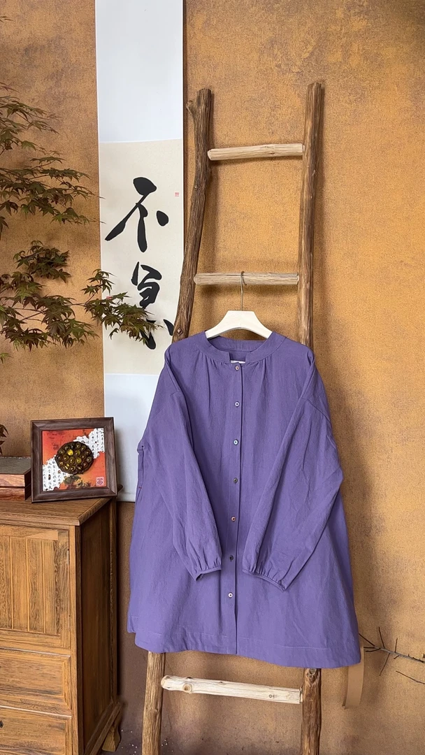 朴时.如故【休闲慵懒衬衣】彩扣春夏款