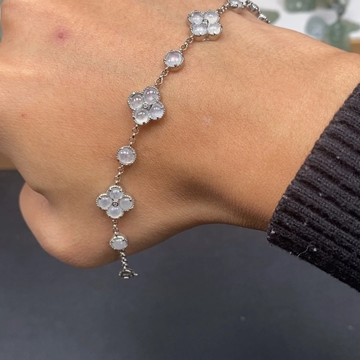 翡翠未镶嵌手链天然a货翡翠41