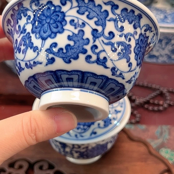 镹曰陶手工手绘青花