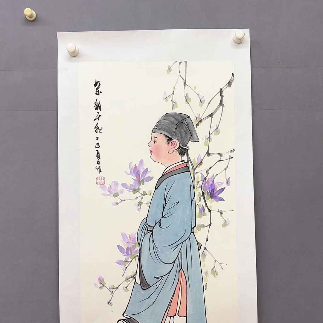 国画国画纯手绘作品请放心去藏