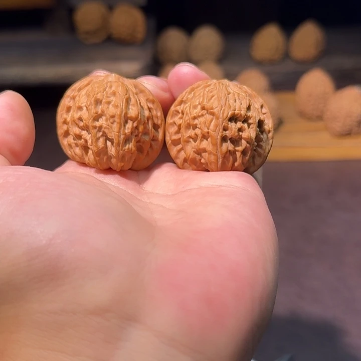 吊坠文玩核桃全品39磨盘