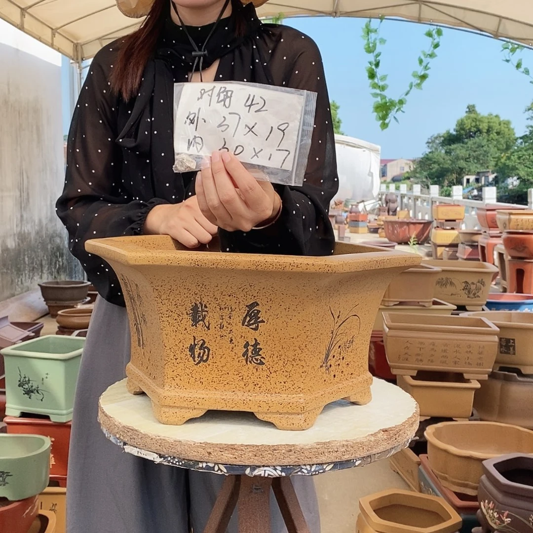 紫砂花盆紫砂花盆