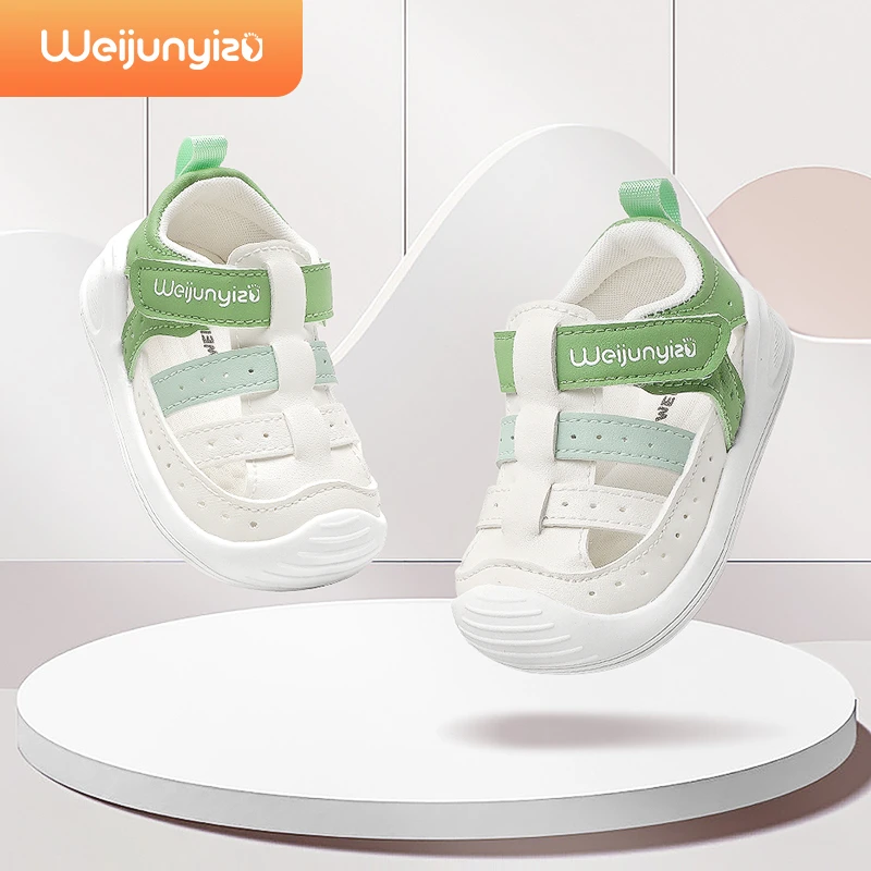 宝宝凉鞋男童夏季学步鞋软底防滑婴儿鞋机能鞋儿童凉鞋女
