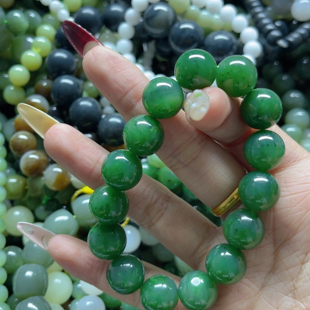 和田玉手链未镶嵌