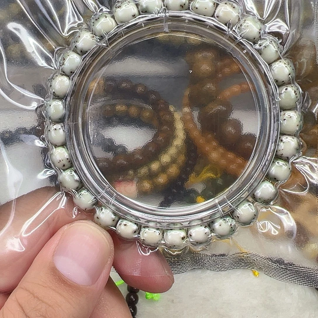 星月菩提手串13尽头半臂大留白星月菩提单圈8×7