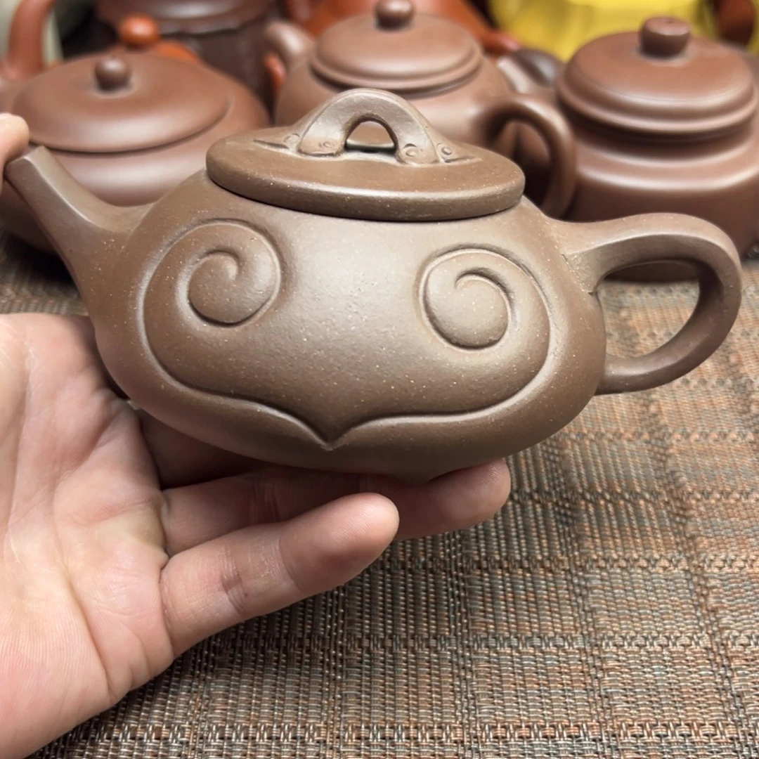 紫砂茶壶宜兴原矿紫砂壶240毫升容量