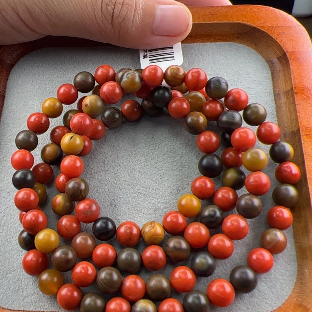 南红玛瑙（大山包长链7+）未镶嵌