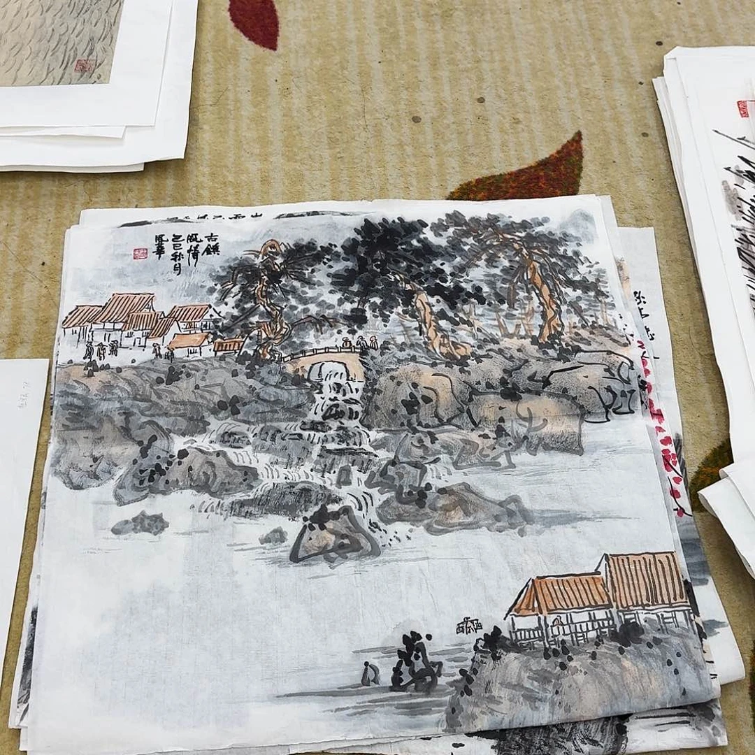 国画50.50斗方哈哈哈哈