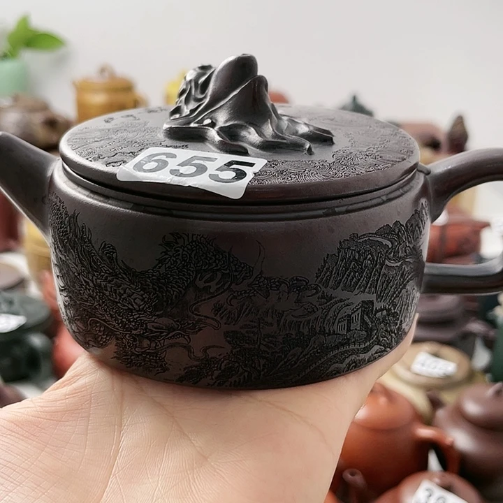 茶壶紫砂紫砂微瑕