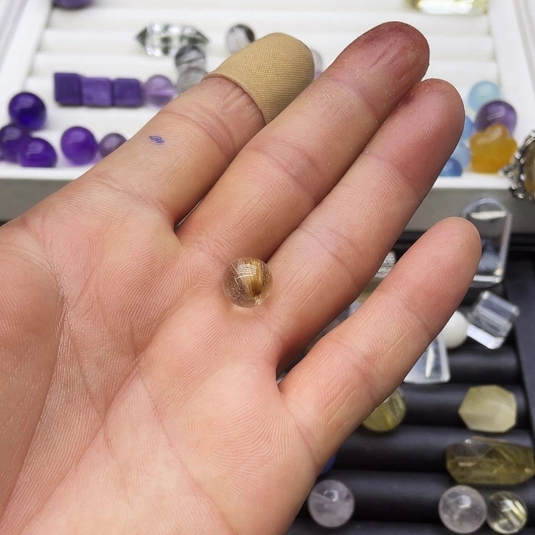 查罗石珠子合金排*精