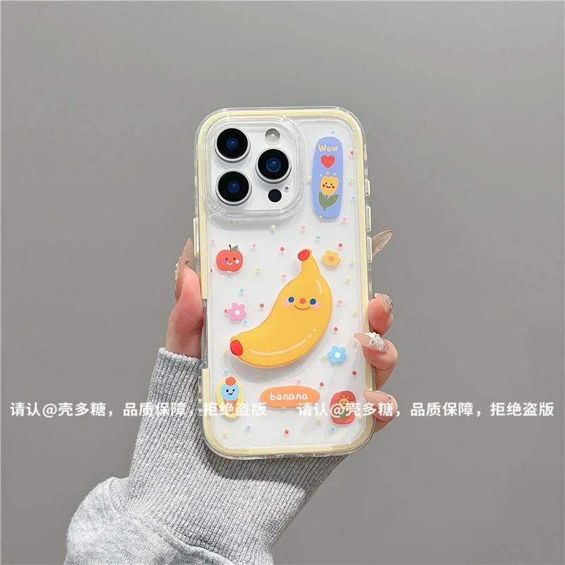 三合一炫彩侧边适用苹果iPhone17/华为荣耀/OPPO/VIVO/小米手机壳