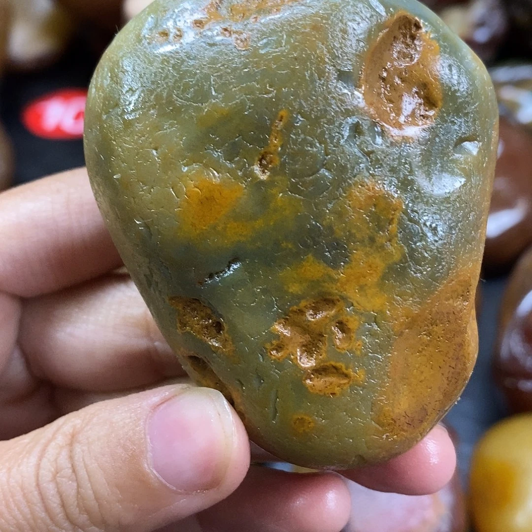 玛瑙/玉髓未镶嵌手把件