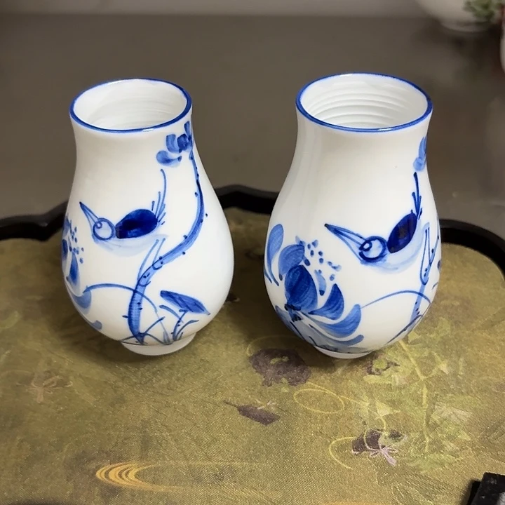 陶瓷景德镇高温陶花瓶