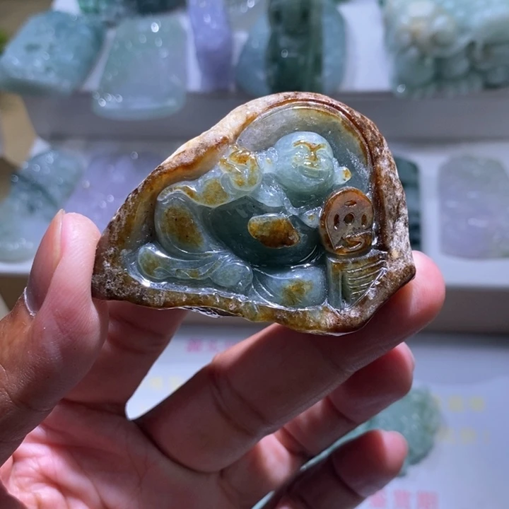 【闪购商品】翡翠未镶嵌颈饰11111111111111