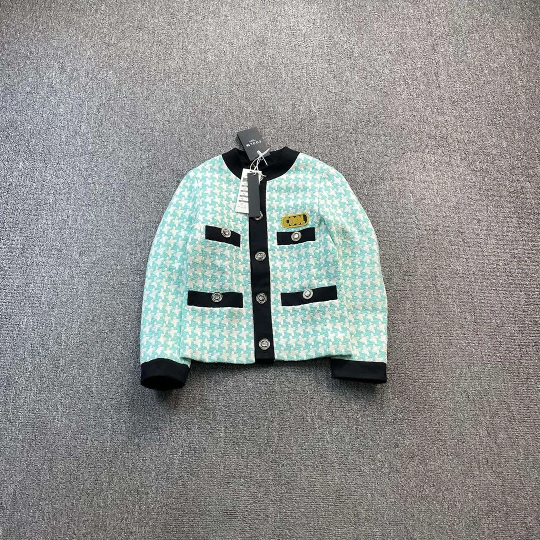 未使用 maje tt8 COOLTM 白绿夹克 XXS码 S码  /全新/901999