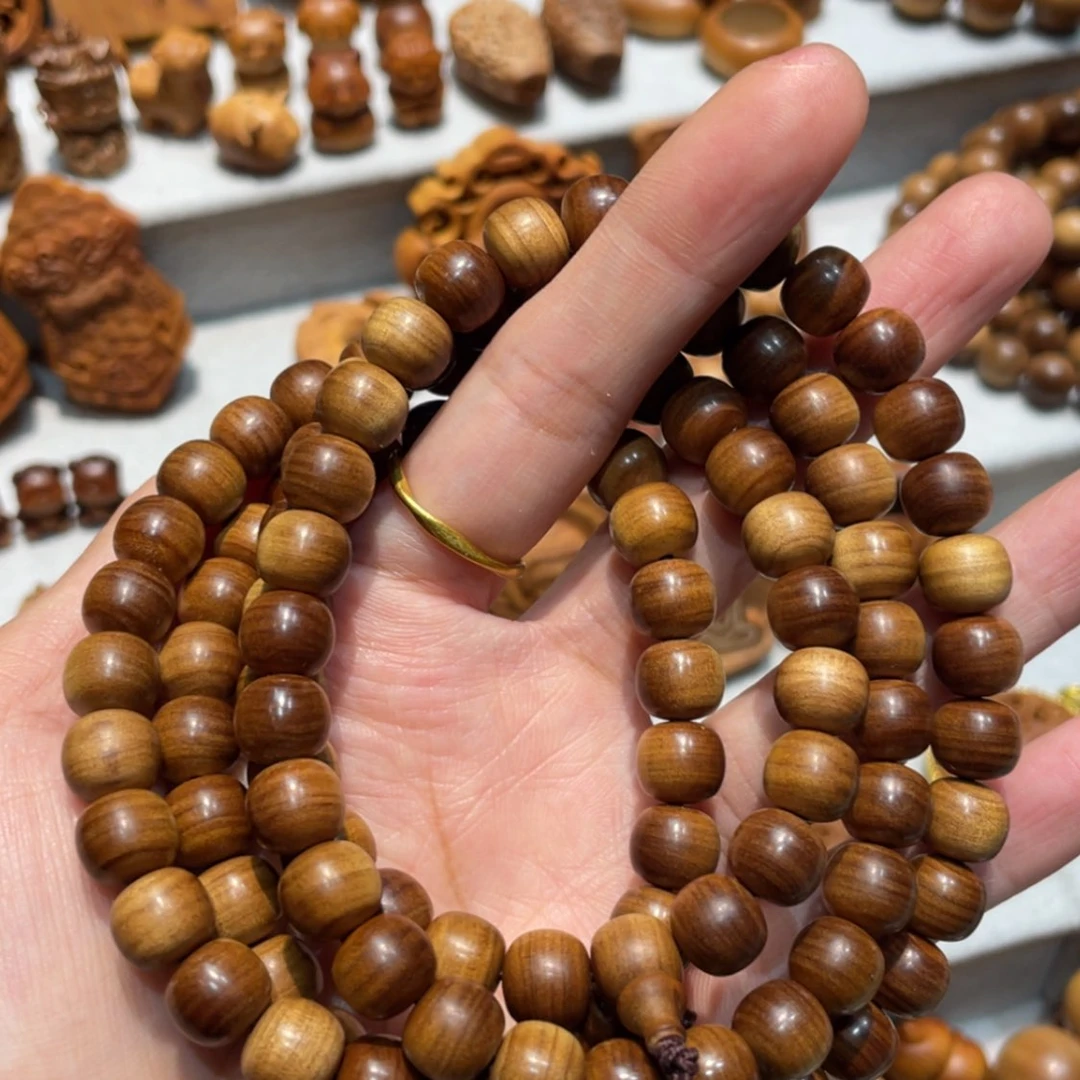 【闪购商品】檀香木手串/手链陈****音8×9×108横纹秒沉水珠子
