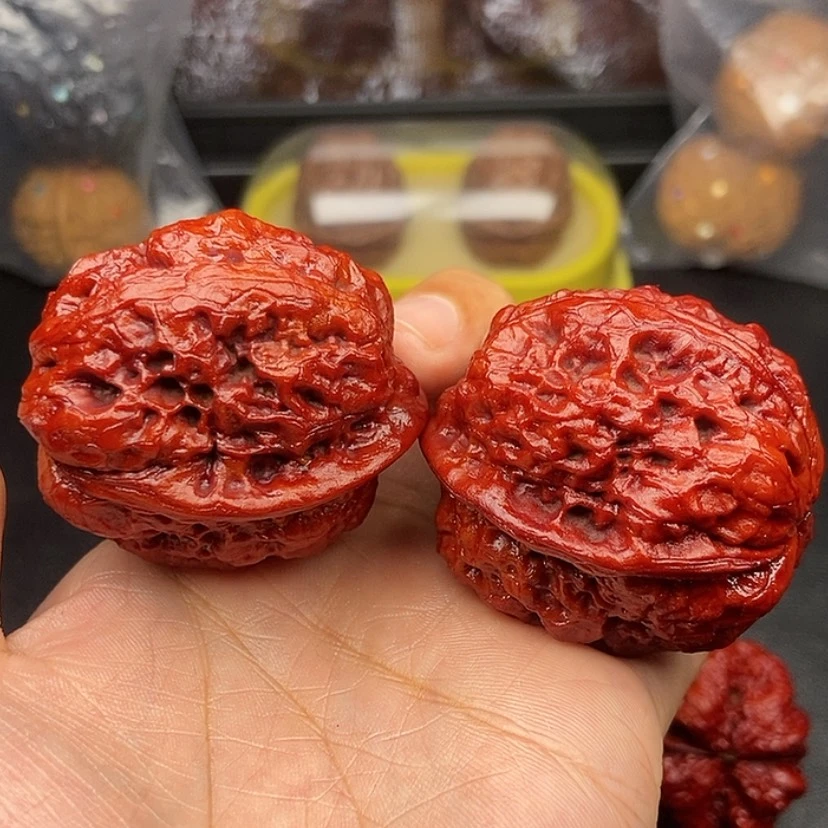 【闪购商品】把件文玩核桃44尺金蟾王